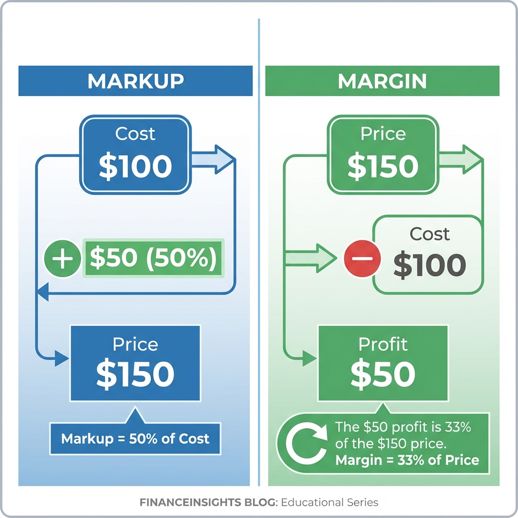Diferencia entre Margen y Markup